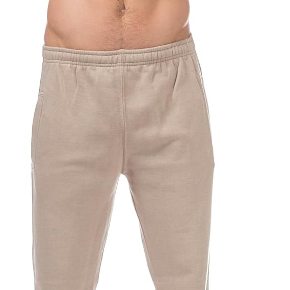 Pro Club Men's Comfort Fleece Pant, Khaki - New
